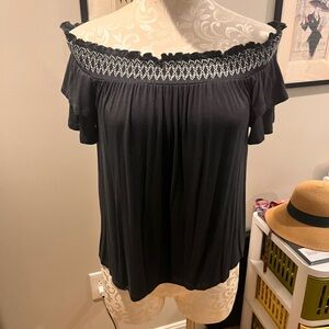 American Eagle Soft and Sexy off the shoulder top